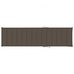 Подушка для лежака Shumee серо-коричневый цвет 200x50x4 см