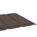 Подушка для лежака Shumee серо-коричневый цвет 200x50x4 см