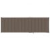 Подушка для лежака Shumee серо-коричневый цвет 200x60x4 см