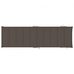 Подушка для шезлонга Shumee серо-коричневый цвет 186x58x4 см