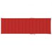 Подушка для лежака «Shumee» красный цвет 200x60x4см