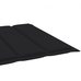 Подушка для лежака Shumee черный цвет 200x60x4 см