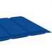Подушка Shumee для шезлонгов синяя 200х5х4 см