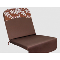 Подушка-кресло для 3-х местных качелей Элегант Премиум шоколад