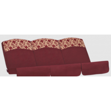 Подушка-кресло для 3-х местных качелей Оазис  бордо
