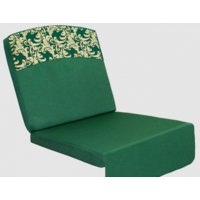 Подушка-кресло для 3-х местных качелей Оазис Люкс зеленый