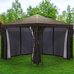 Тент с москитной сеткой и шторы для шатра Green Days 3х3х2.5 м коричневый