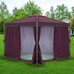Комплект для четырехугольного шатра Green Days 3х3х2.75 м фиолетовый