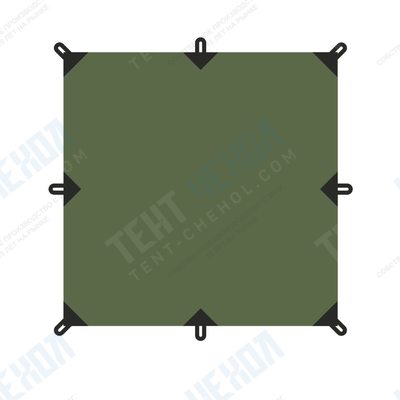 Тент talberg tent 4x4 green