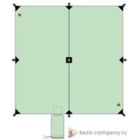 Тент туристический bask canopy v3 3x3