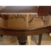 Гибкое стекло на стол толщина 0,8мм  60см х 150см