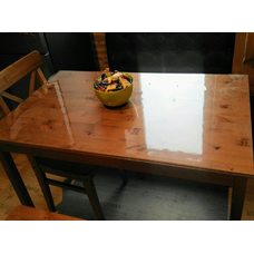 Прозрачная накладка на стеклянный стол для глянцевой и стеклянной поверхности 1 