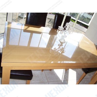 Прозрачная силиконовая накладка на стол из ПВХ 2 мм 80см х 240 см