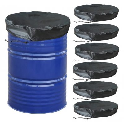 Чехол-вкладыш для бочки садовой, 67 х 21 см, черный, оксфорд