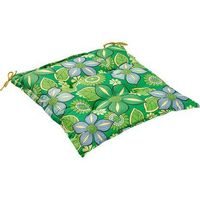 Подушка для садовой мебели зеленая