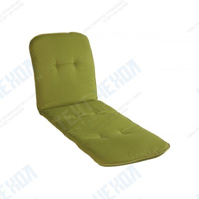Подушка для шезлонга зеленая
