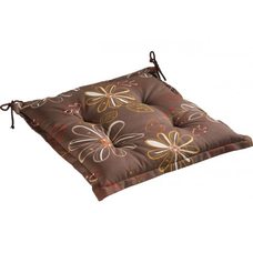 Подушка для садовой мебели коричневая