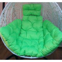 Подушка Новый свет для подвесного кресла-кокон Салатовая 