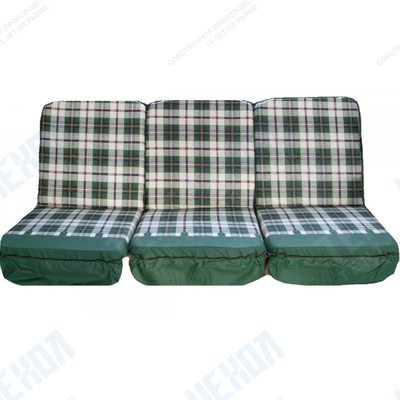 Комплект поролоновых подушек 168 см для садовой качели (П-002)