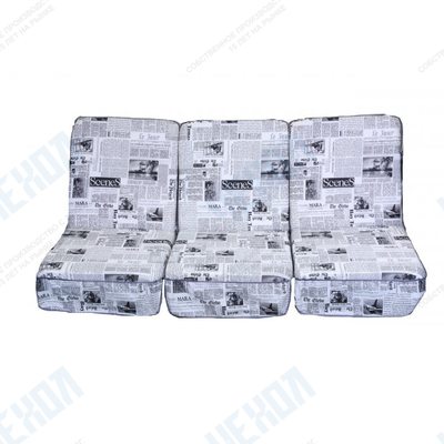 Комплект поролоновых подушек 168 см для садовой качели (П-010)