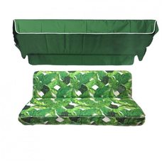 Комплект для качелей eGarden Palma зеленый тент