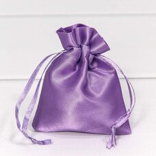 Мешочки атласные 10*12 фиолетовый