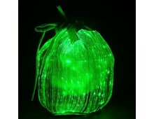 Мешочки из светодиодной ткани с зелёной подсветкой
