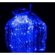 Мешочки из светодиодной ткани с синей подсветкой