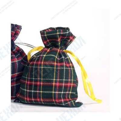 Мешочки и сумки из шотландки