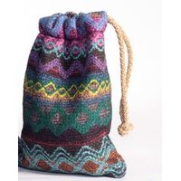 Мешочки и сумки из вязаной шерстяной ткани