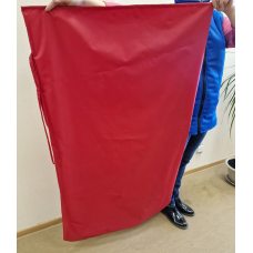 Мешок для белья непромокаемый Оксфорд с завязками 120x75 красный