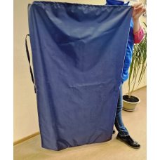 Мешок для белья непромокаемый Оксфорд с завязками 120x75 синий