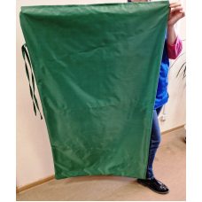 Мешок для белья непромокаемый Оксфорд с завязками 120x75 зеленый