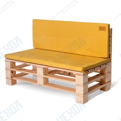 Комплект подушек для садовой мебели Sancho велюр Butternut 120x40x10/120х60x10см