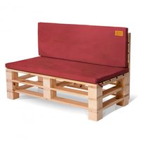 Комплект подушек для садовой мебели Sancho марсала 120x40x5/120х60x5 см