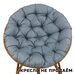 Подушка для кресла 120 см, морская волна (Оксфорд 600)