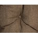 Подушка Мамасан ткань рогожка коричневая