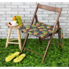 Подушка на стул уличная «этель» ананасы, 45×45 см