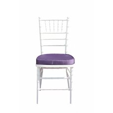 Подушка 01 для стула Кьявари, 5см, фиолетовая