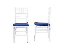 Подушка 01 для стула Кьявари, 2см, синяя