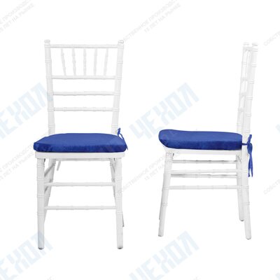 Подушка 01 для стула Кьявари, 5см, синяя