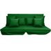 Комплект из подушек и тента для качелей-беседки Барселона зелёный
