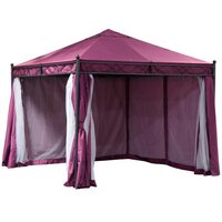 Тент крыша на шатер фиолетовый