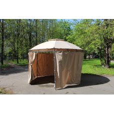 Комплект для круглого шатра Braga (Брага) d 3.5 м, 2.8 м Цвет бежевый