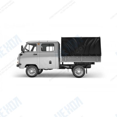 Тент автомобильный на УАЗ 39094 (фермер) двухсторонняя импортная ткань