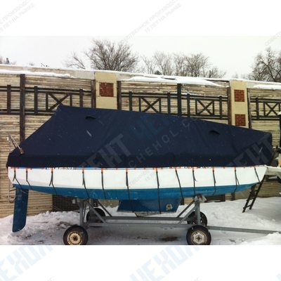 Тент для зимнего хранения яхты