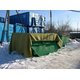Тент - полог брезент для мусорных контейнеров 8м3, плотность 360 г,м2, 2.7x4.5м