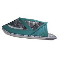 Тент базовый для лодки forward/suzumar 390, цвет зеленый