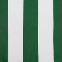 Тентовая ткань «Оксфорд 240D PU 1000», 140 г/м2, ш. 150 см, полоска, бело-зелены