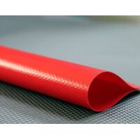 Тентовая ткань ПВХ Tehnotex 650 гр./м2 красная односторонний лак
